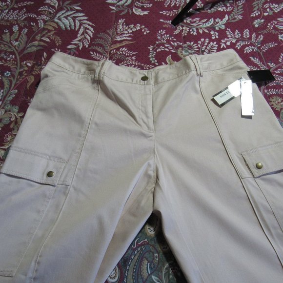 NWT ABstudio KACKI  PANTS SIZE 16 - Picture 7 of 13